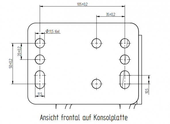 Dispositif d'inertie bride avec support de roue d'appui