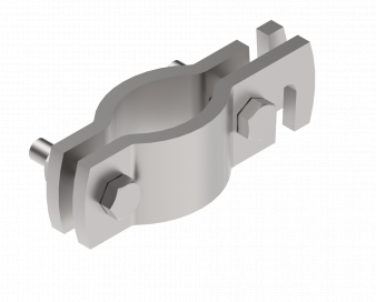 Support avec fente - 407821.002 - Boule à bride