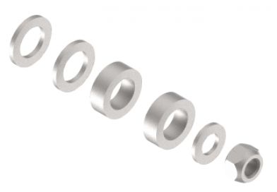 Jeu de vis levier de frein à main - 208310.001 - Levier de frein à main