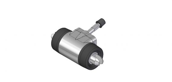 Cylindre de roue Ø25,40mm droite - 35395.01 - Cylindre de roue