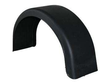 Garde-boue simple essieu plastique angulaire - 418364.001 - Garde-boue