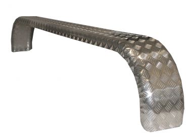 Garde-boue double élement rond en aluminium avec des ondulations - 419844.001 - Garde-boue
