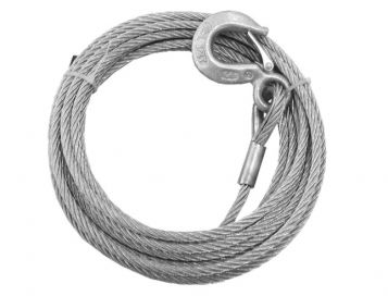 Câble en acier avec crochets de levage - 4803369X - Accessoires de treuil