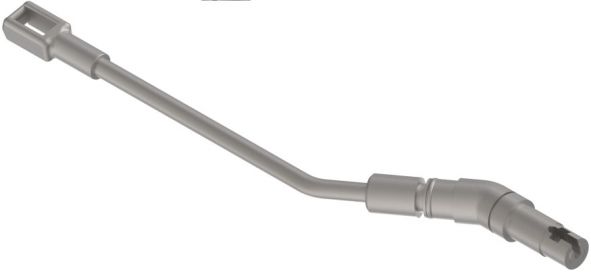 Seilzug-Adapter gekröpft 30° - 980075.01 - Tirant à câble