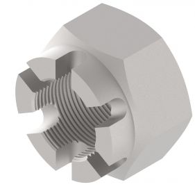 Ecrou crénelé - D935.002 - Pièces de rechange freins de roue