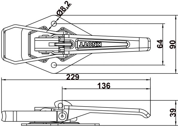 Serrure excentrique - 401552.004 - Fermetures