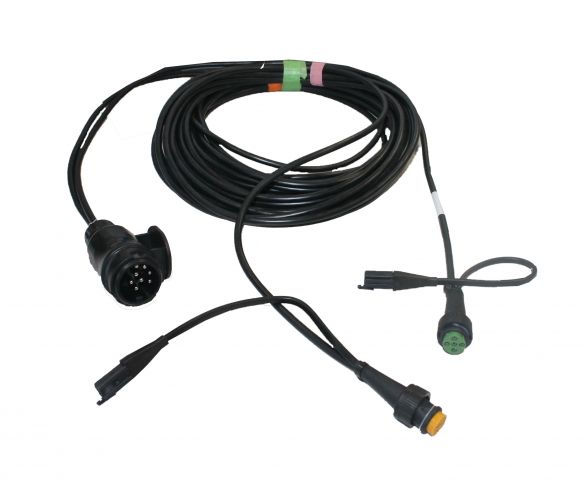 Câble principal - fiche à 13 pôles, 2x connecteur de sortie, connecteur à 2 pôles - 402550.001 - Câb