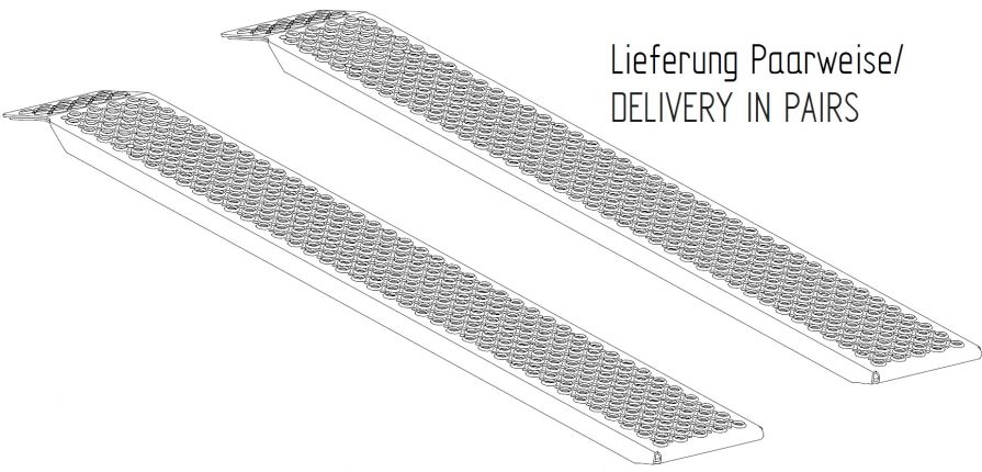 Rail de chargement droit, rail de chargement, passerelle, rampe d