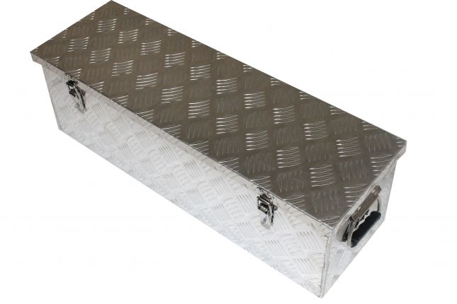Boîte à Outils Aluminium Trucky - Boîte à Timon Verte - Caisse Camion Neuve